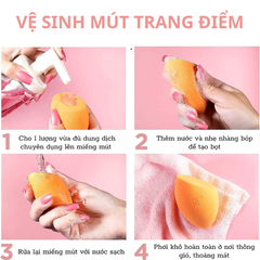 Mút Tán Kem Nền Quả Trứng Real Techniques Miracle Complexion