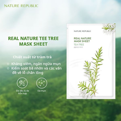 Mặt Nạ Dưỡng Da Cấp Ẩm Nature Republic Real Nature Mask Sheet