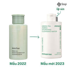 Nước tẩy trang Innisfree Green Tea 320ml