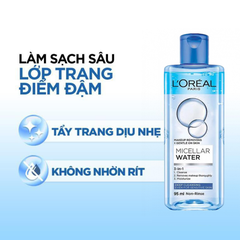 Nước tẩy trang Loreal micellar 95mL Deep