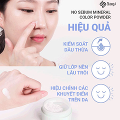 Phấn phủ bột kiềm dầu innisfree No Sebum Mineral Powder 5g