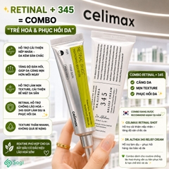 Kem Dưỡng Chống Lão Hoá Celimax Vita A Retinal Shot Tightening Booster 15ml