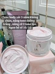 Kem Dưỡng trắng Body Rmon White Label Dia 200ml