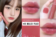 Son kem Romand Juicy Lasting - Màu 18 Mulled Peach Hồng Đào