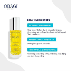 Serum cấp nước dưỡng ẩm phục hồi da Obagi Daily Hydro-Drop 30ml