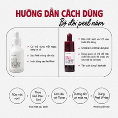 SO NATURAL. Serum Red Peel White Mini 11ml