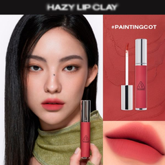 Son Kem Lì, Mịn Mượt Môi 3CE Hazy Lip Clay 4g