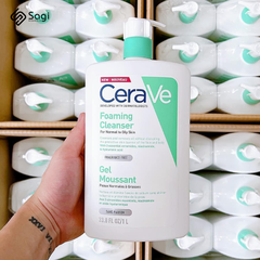 Sữa Rửa Mặt Cerave Foaming Cleanser 1000mL dành cho mọi loại da