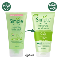 Sữa Rửa Mặt Simple Refreshing Facial Wash 150ML