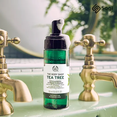 Sữa Rửa Mặt The Body Shop Tạo Bọt Tràm Trà Cho Da Dầu Mụn 150ml