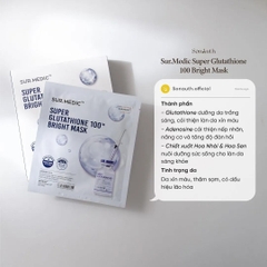 SUR MEDIC. Mặt nạ giấy Super Glutathione