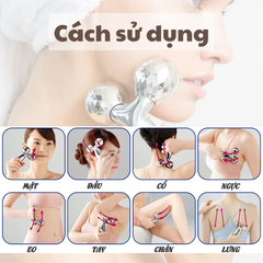 Thanh lăn nâng cơ size 3D Massage lớn
