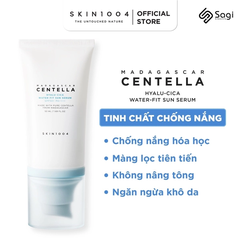 Kem chống nắng Skin1004 Madagascar Centella Hyalu-Cica Water-Fit Sun Serum SPF50+ PA++++