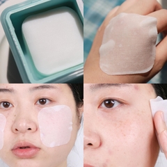 Toner Pad Hỗ Trợ Làm Dịu, Phục Hồi Làn Da Mụn Mediheal Madecassoside Blemish Pad 100 miếng (Xanh ngọc)