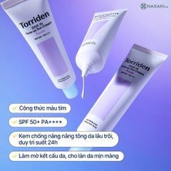 [mini] Kem Chống Nắng Tím Nâng Tông Torriden 20ml