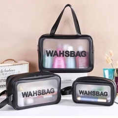 Bộ túi du lịch Washbag 3 chiếc màu đen