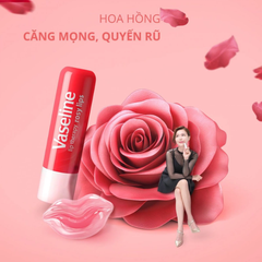 Son Thỏi Dưỡng Ẩm, Chống Nứt Nẻ Môi Có Màu Vaseline Lip Therapy Rosy Lips