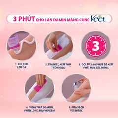 Tẩy lông Veet 100ml - Sensitive (xanh dương)