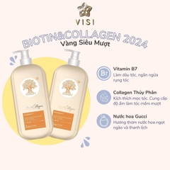 Set gội xả Biotin Collagen Voudioty 500ml Siêu Mượt (bản mới 2024)