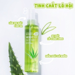 Xịt Khoáng Dưỡng Ẩm Nha Đam - Lô Hội Aspasia Moist Up Face Mist 150ml