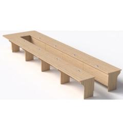 Bàn Họp Lớn Chữ U BH72U-CG