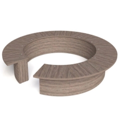 Bàn Họp Gỗ Quây Tròn BH46T, BH46T-K