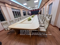 Ghế Họp Chân Quỳ Da GQ11.1