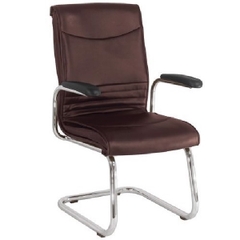 Ghế Họp Chân Quỳ Da GQ08B