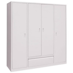 Tủ Sắt Để Quần Áo 4 Khoang TSA4