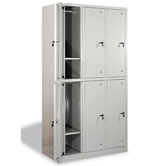 Tủ Sắt Locker 6 Ngăn TS12