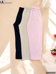 Quần baggy 2 cúc túi trẻ trung UKFQU2504003