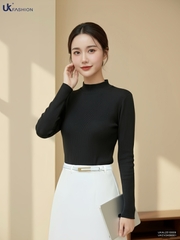 Áo giữ nhiệt len cổ leo ấm áp, đơn giản UKAL2510009