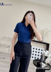 Quần Ống Rộng UK Fashion Trẻ Trung, Thanh Lịch, Hack Dáng UKQU2302003