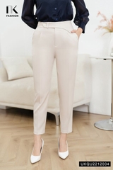 Quần Baggy Vạt Kiểu UK Fashion Cao Cấp, Mềm Mịn UKQU2212004