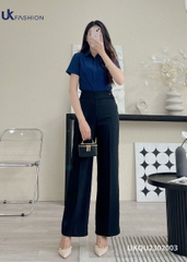Quần Ống Rộng UK Fashion Trẻ Trung, Thanh Lịch, Hack Dáng UKQU2302003