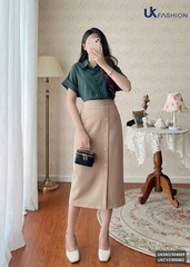 Áo Sơ Mi Cổ Đức Vai Chờm UK Fashion Chuẩn Style Hàn UKSM2304009