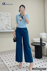 Áo Sơ Mi Cổ Đức Bo Gấu UK Fashion Thanh Lịch, Cao Cấp UKSM2305024