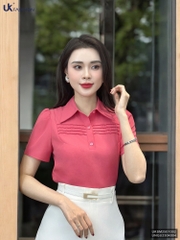 Áo Sơ Mi Mí Ngang Ngực, Nữ Tính Vải Mềm Mại UKSM2501002