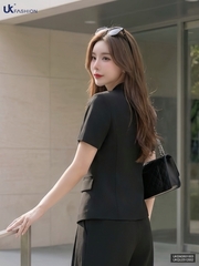 Kí giả cộc tay không cổ ghép set sang xịn cực đỉnh UKSM2601003