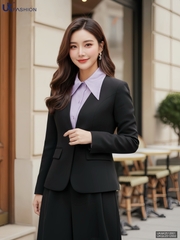 Áo khoác không cổ sang xịn UK UKAK2512001