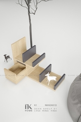 Kệ sách K1 - Tặng với đơn hàng từ 1.000.000đ - Ko miễn phí VC