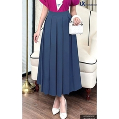 CHAN VAY LY ONG UK Fashion Công Sở Nữ Thanh Lịch, Vải Mềm Mịn UKCV2405006