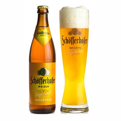 Bia Đức Schofferhofer Hefeweizen Naturtrub 5,0% - Chai 500ml - Thùng 18