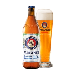 Bia không cồn Đức Paulaner Weibbier 0,0% - Chai 500ml - Thùng 20