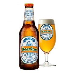 Bia Lào White 5,0% - Chai 330ml - Thùng 24