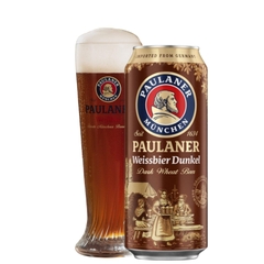 Bia Đức Paulaner Weibbier Dunkel 5,3% - Lon 500ml - Thùng 24