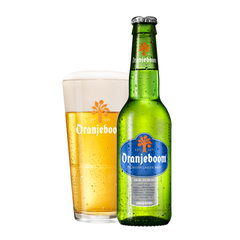 Bia Hà Lan Oranjeboom Premium Lager 5,0% - Chai 330ml - Thùng 12