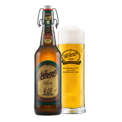 Bia Đức Weiherer Keller 4,9% - Chai 500ml - Thùng 24