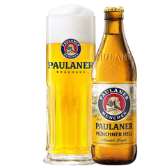Bia Đức Paulaner Munchner Hell 4,9% - Chai 330ml - Thùng 24