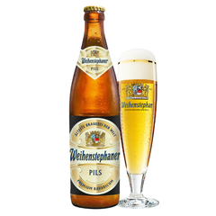 Bia Đức Weihenstephaner Pils 5,2% - Chai 500ml - Thùng 20